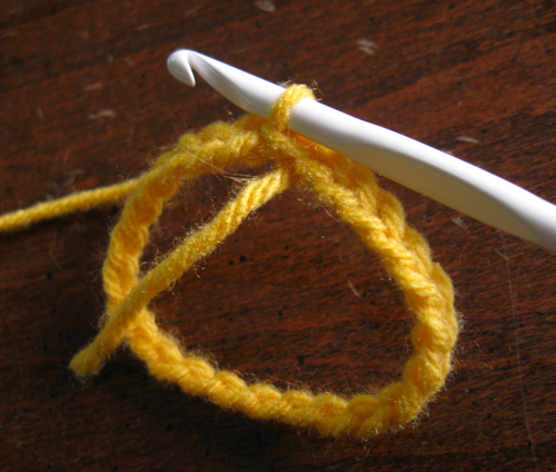 crochet chain link base chain