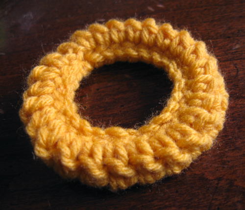 crochet chain link motif